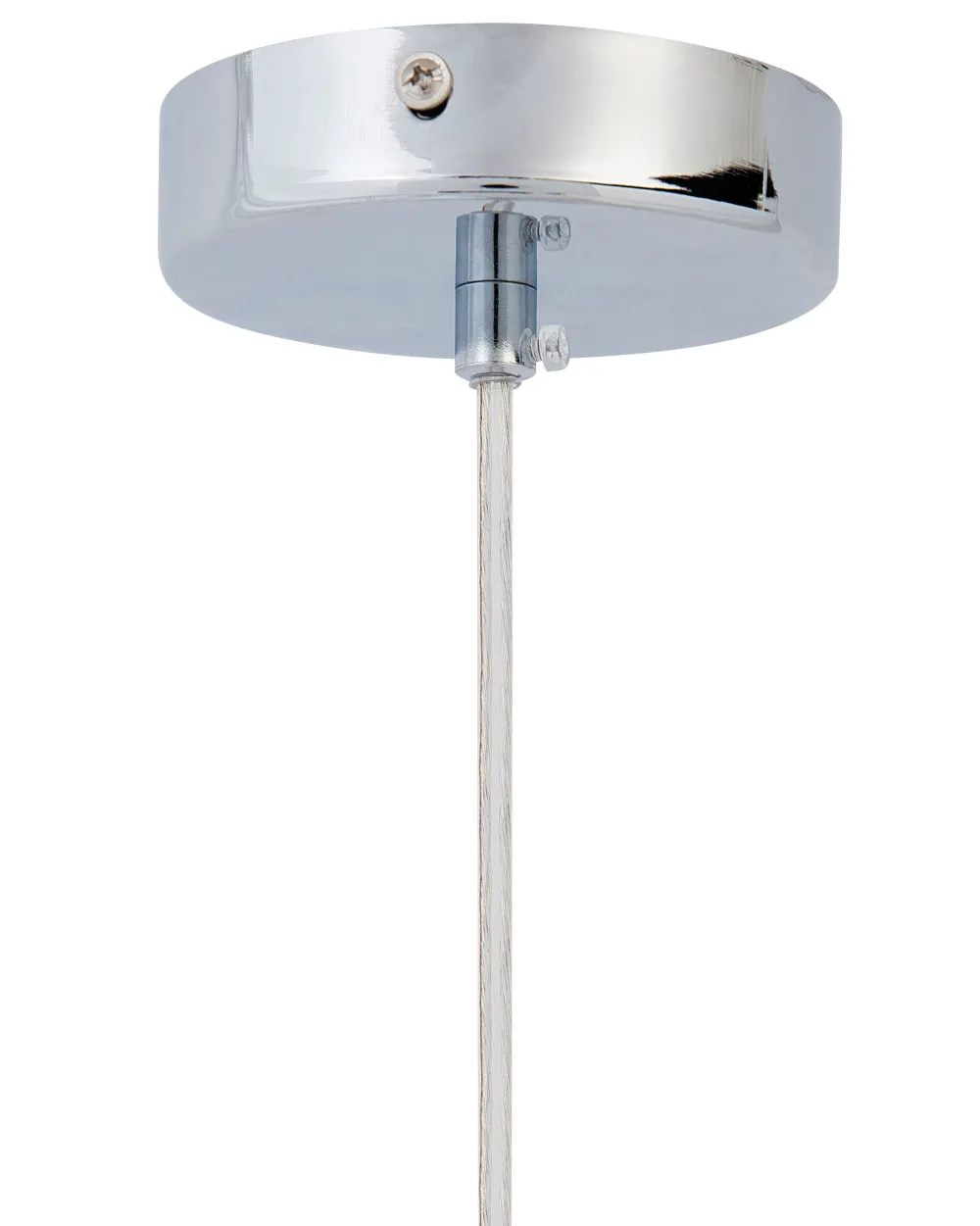 Valaisimet<Beliani Riippuvalaisin Lasi Hopea Sessera