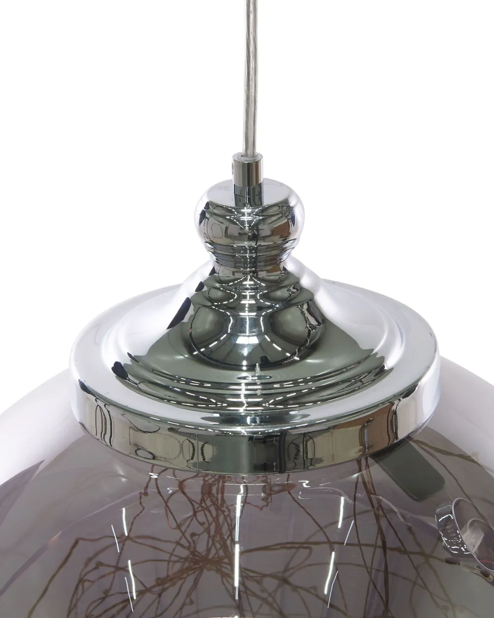 Flash Sale Beliani Riippuvalaisin Lasi Iso Hopea Beni