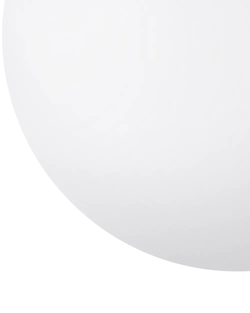 Cheap Beliani Riippuvalaisin Lasi Iso Valkoinen Barrow