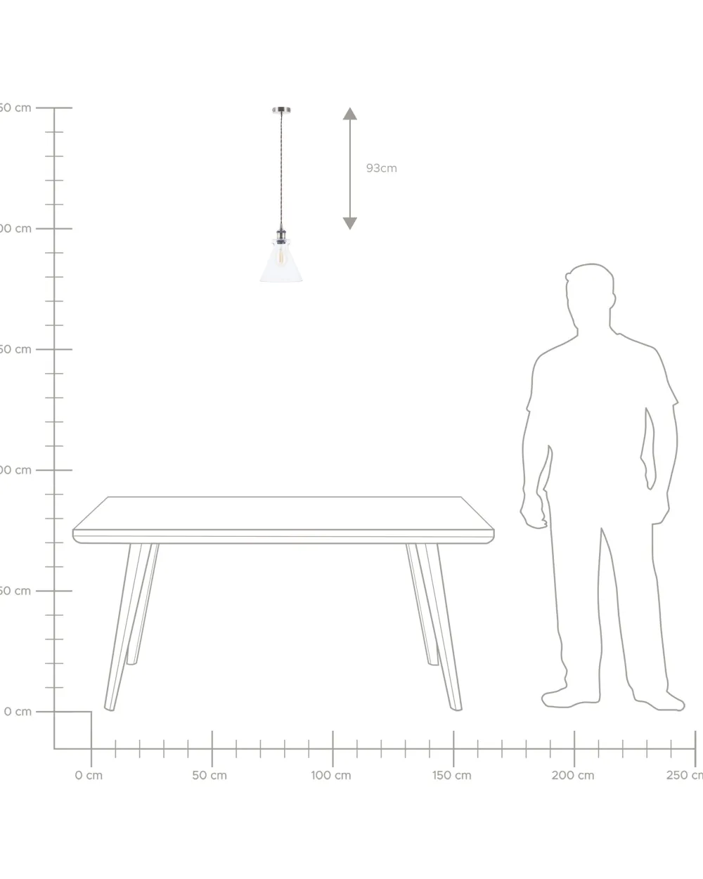 Cheap Beliani Riippuvalaisin Lasi Kirkas Bergantes