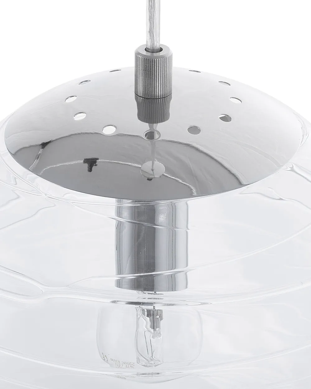 Valaisimet<Beliani Riippuvalaisin Lasi Kirkas Mirna