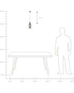 Valaisimet<Beliani Riippuvalaisin Lasi Kirkas Parma