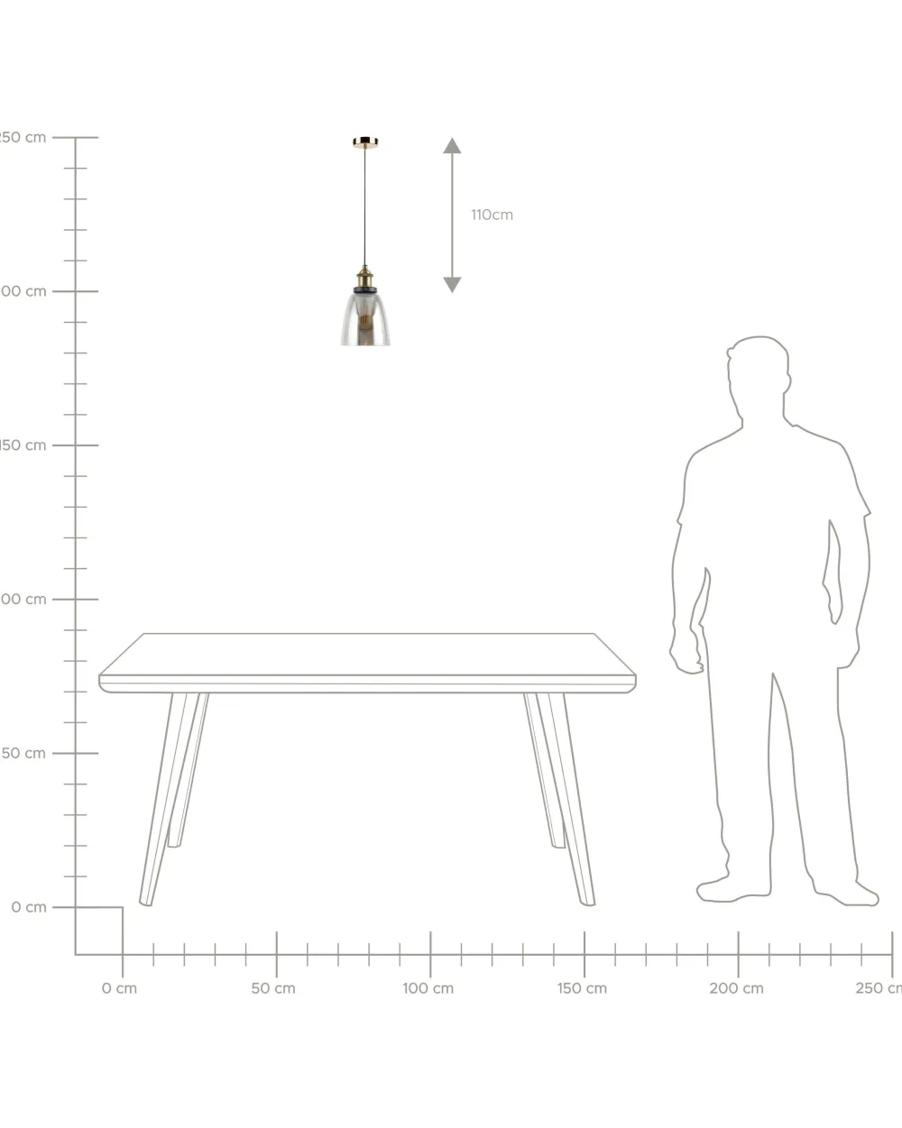 Valaisimet<Beliani Riippuvalaisin Lasi Kirkas Parma