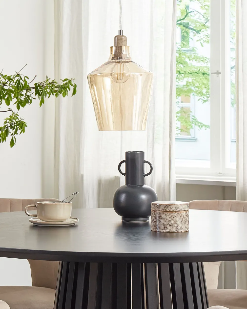 Valaisimet<Beliani Riippuvalaisin Lasi Kulta/Kirkas Santon