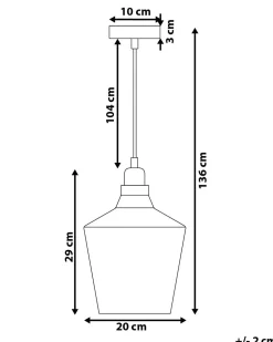Valaisimet<Beliani Riippuvalaisin Lasi Kulta/Kirkas Santon