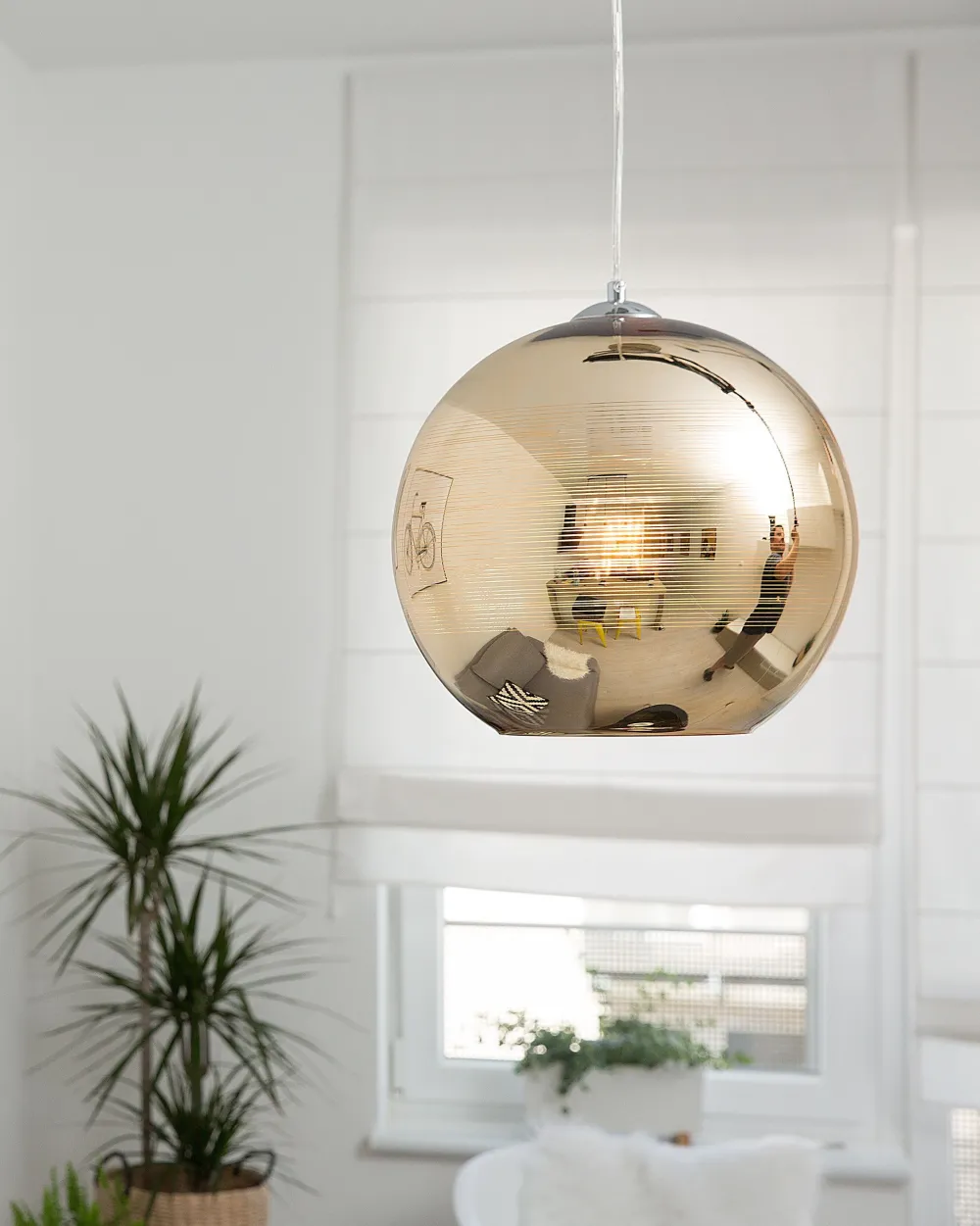 Valaisimet<Beliani Riippuvalaisin Lasi Kulta Asaro