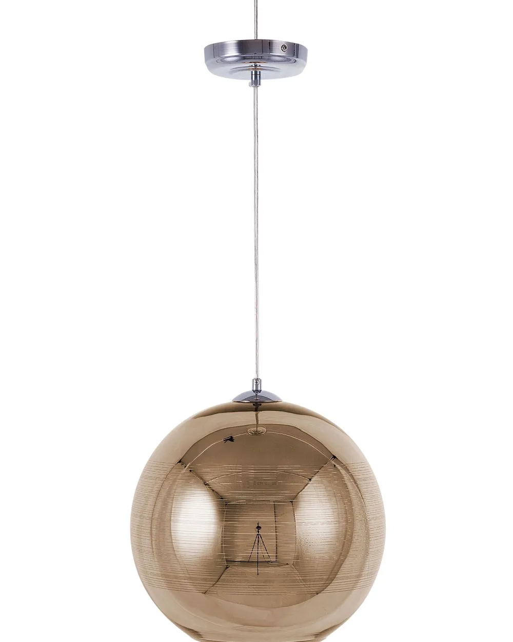 Valaisimet<Beliani Riippuvalaisin Lasi Kulta Asaro