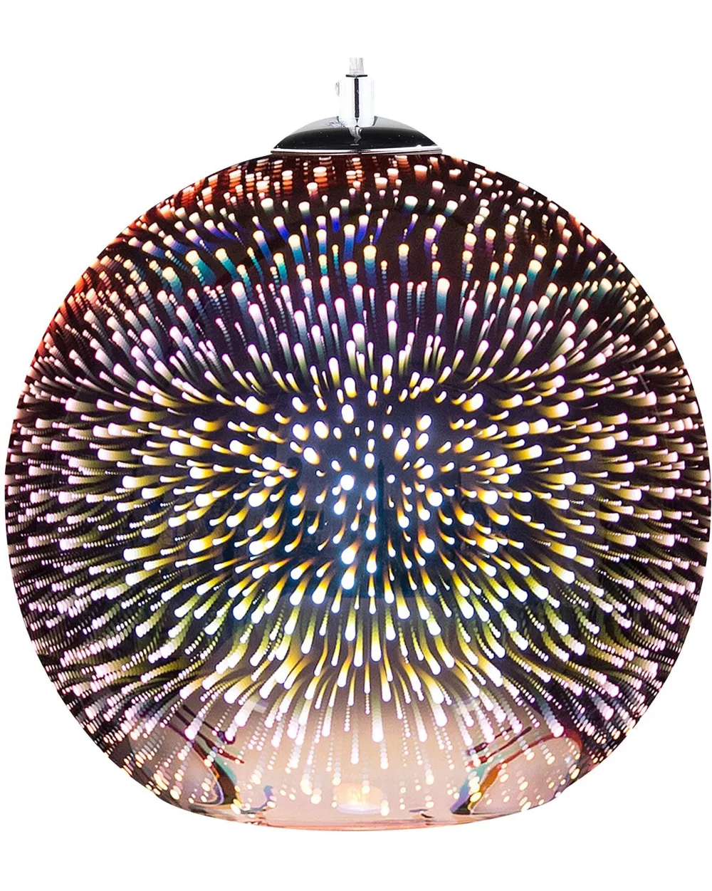 Valaisimet<Beliani Riippuvalaisin Lasi Kupari Sessera