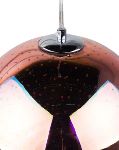 Valaisimet<Beliani Riippuvalaisin Lasi Kupari Sessera