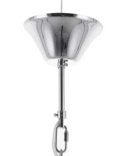 Valaisimet<Beliani Riippuvalaisin Lasi Valkoinen Ebron