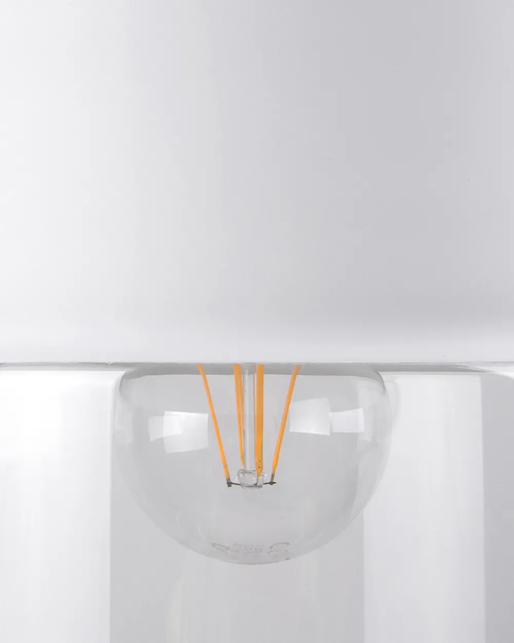 Best Beliani Riippuvalaisin Lasi Valkoinen Jurua