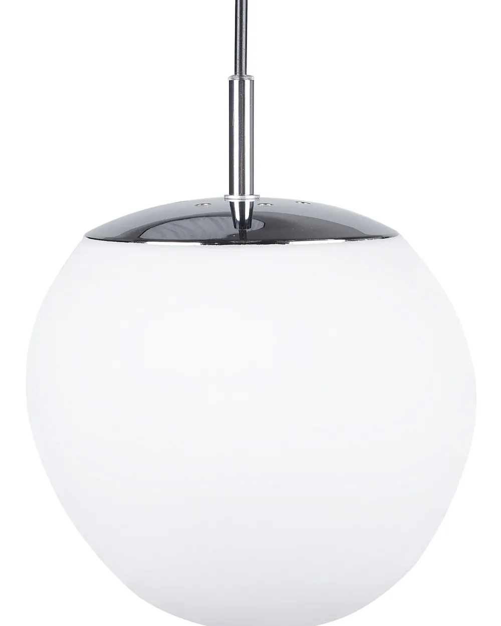 Store Beliani Riippuvalaisin Lasi Valkoinen Liffel