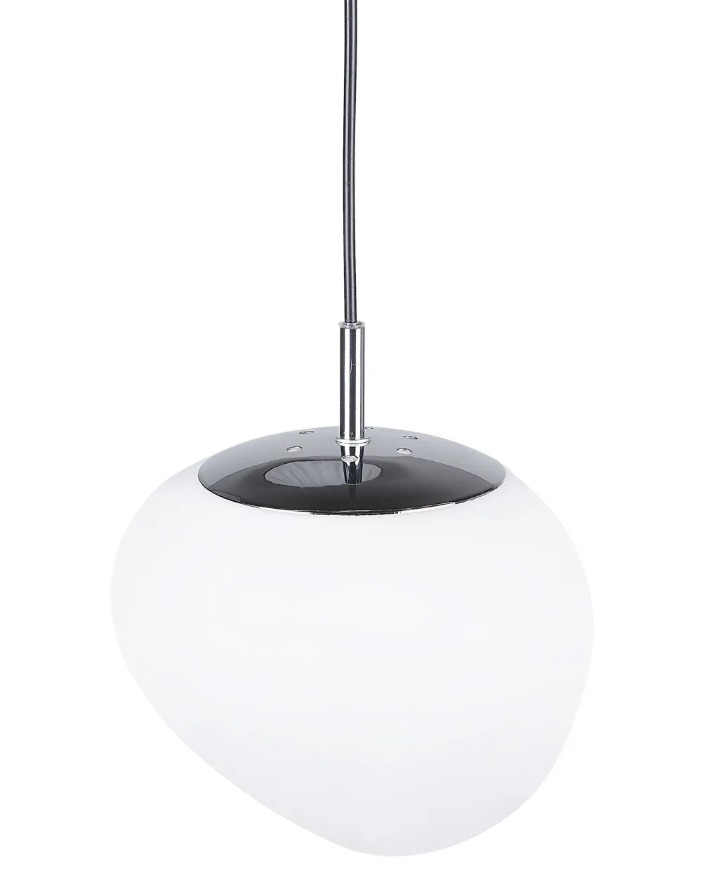 Store Beliani Riippuvalaisin Lasi Valkoinen Liffel