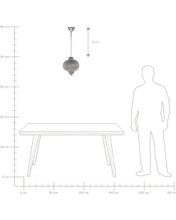 Shop Beliani Riippuvalaisin Metalli Hopea Tyne