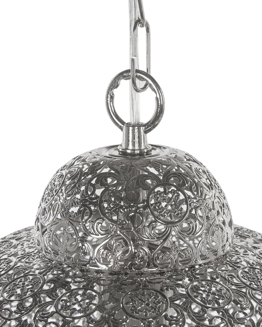 Shop Beliani Riippuvalaisin Metalli Hopea Tyne