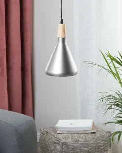 Clearance Beliani Riippuvalaisin Metalli Hopea Arda