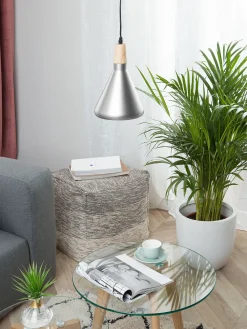 Clearance Beliani Riippuvalaisin Metalli Hopea Arda