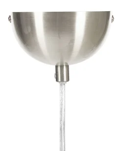 Valaisimet<Beliani Riippuvalaisin Metalli Hopea Bojana