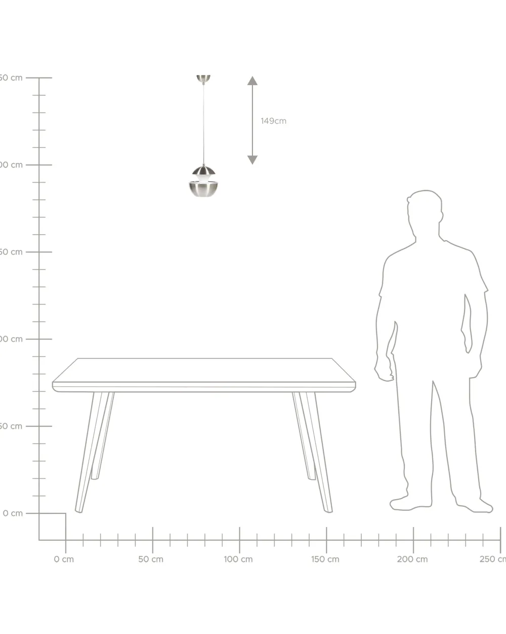 Valaisimet<Beliani Riippuvalaisin Metalli Hopea Bojana
