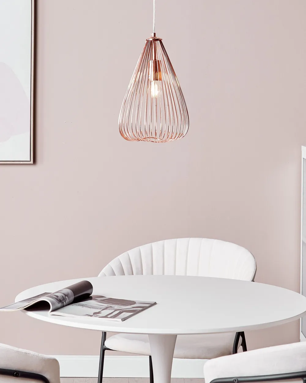 Best Sale Beliani Riippuvalaisin Metalli Kupari Conca