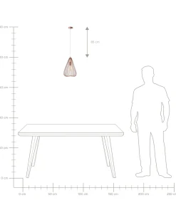 Best Sale Beliani Riippuvalaisin Metalli Kupari Conca