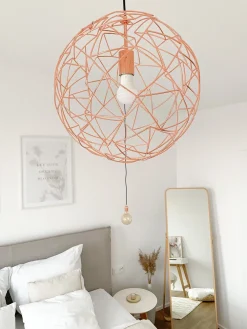 Flash Sale Beliani Riippuvalaisin Metalli Kupari Lemme