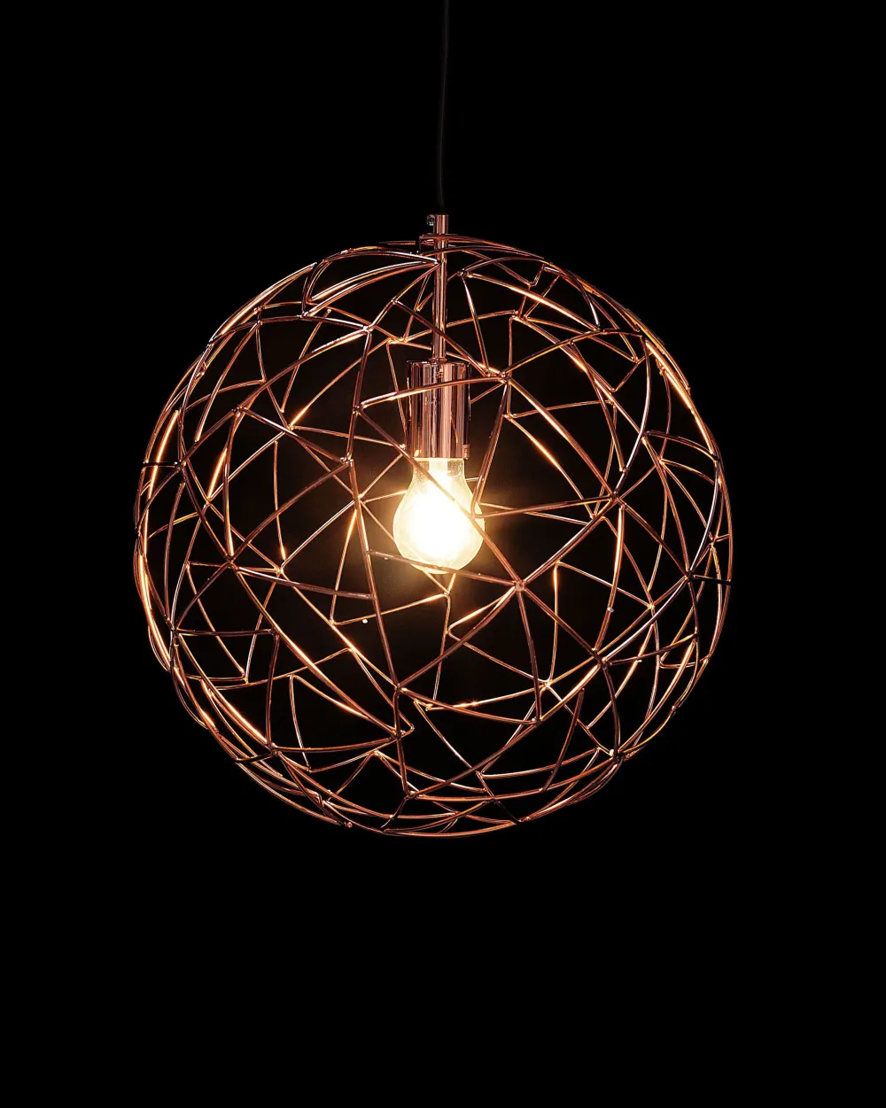 Flash Sale Beliani Riippuvalaisin Metalli Kupari Lemme