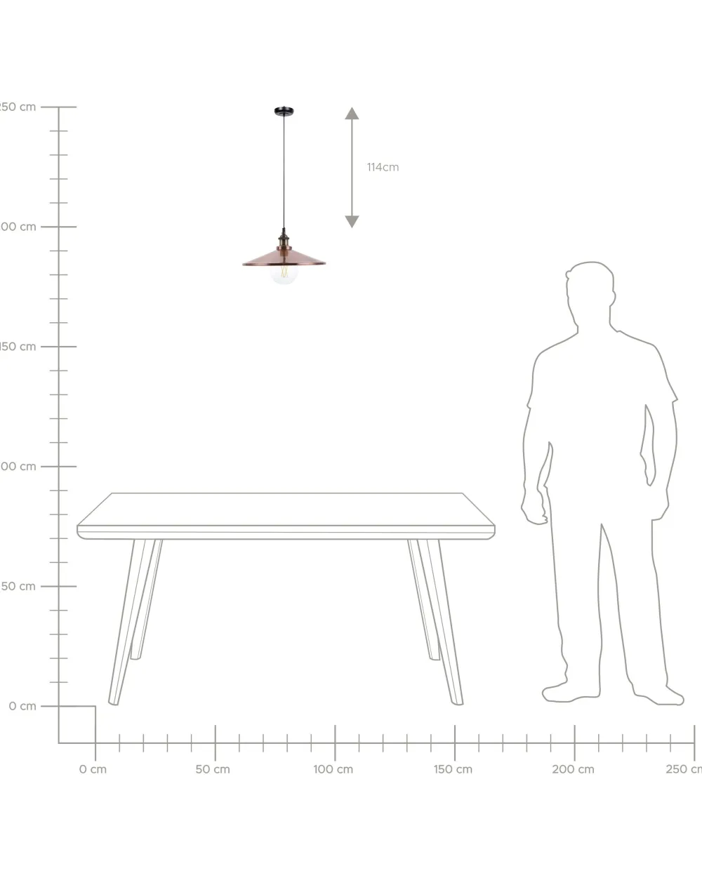 Clearance Beliani Riippuvalaisin Metalli Kupari Pelly