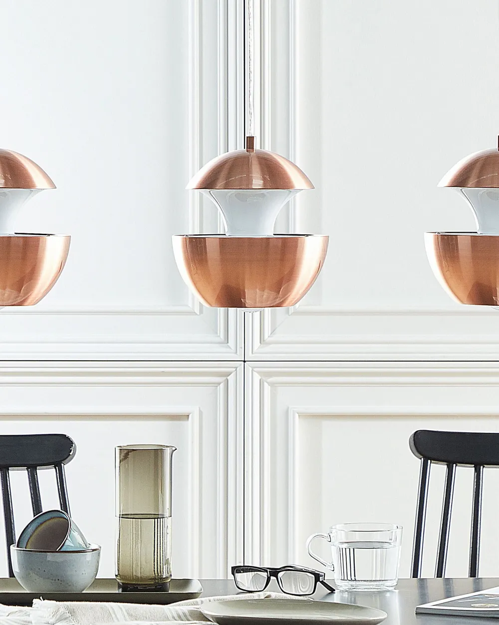 Store Beliani Riippuvalaisin Metalli Kupari Bojana