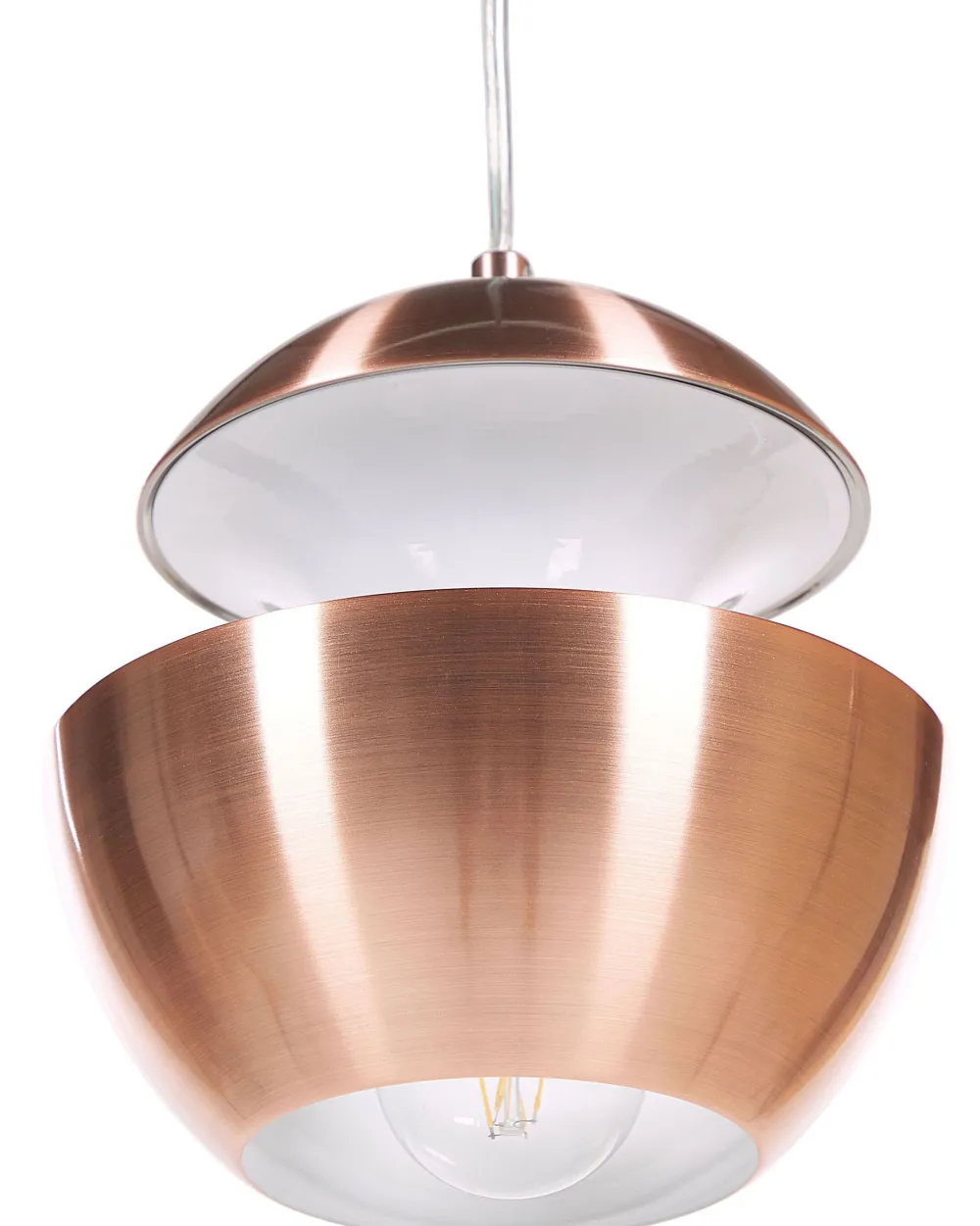 Store Beliani Riippuvalaisin Metalli Kupari Bojana