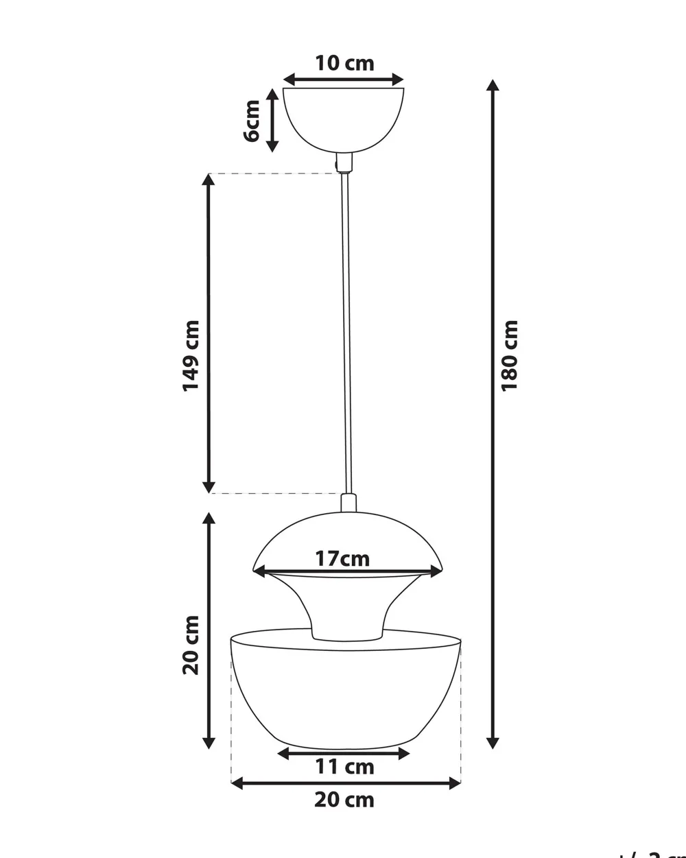 Store Beliani Riippuvalaisin Metalli Kupari Bojana