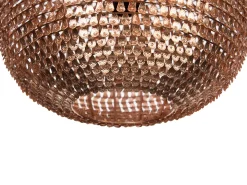 Valaisimet<Beliani Riippuvalaisin Metalli Kupari Reine