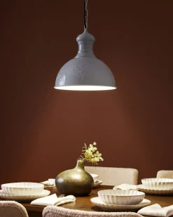 Cheap Beliani Riippuvalaisin Metalli Luonnonvalkoinen Didessa