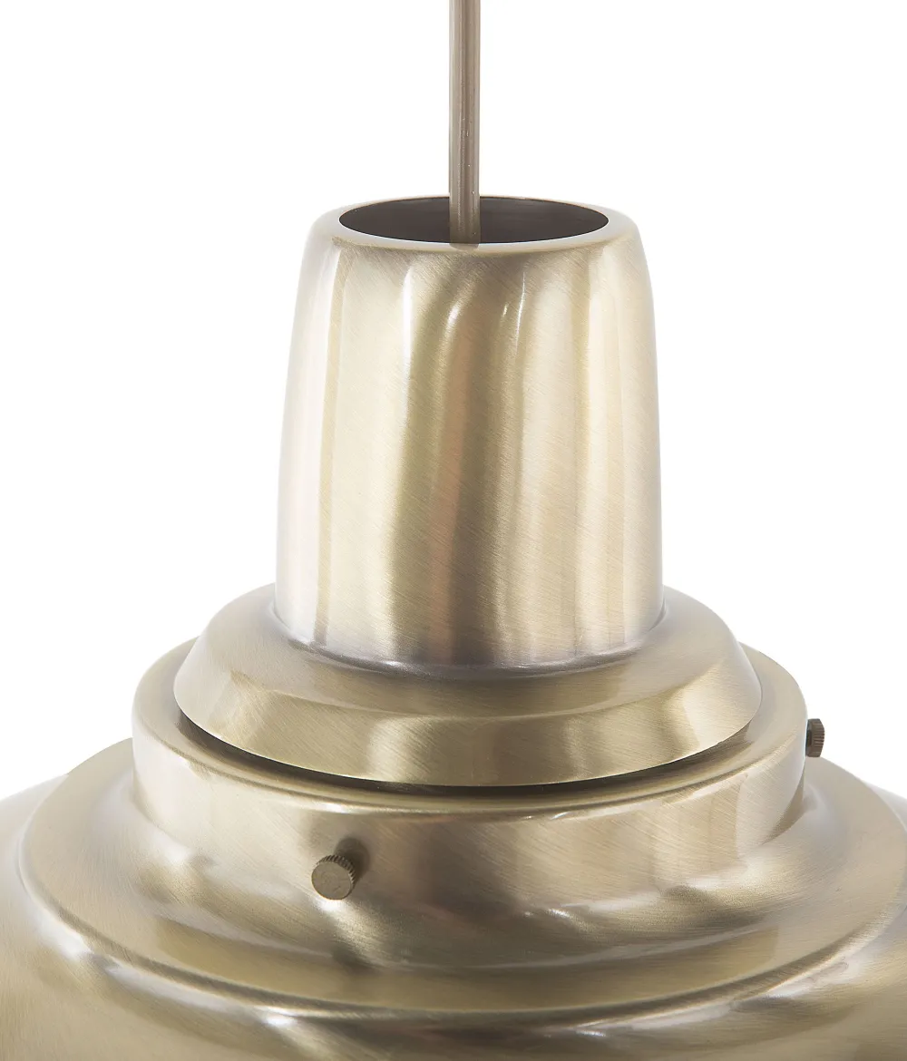 Valaisimet<Beliani Riippuvalaisin Metalli Messinki Pinega