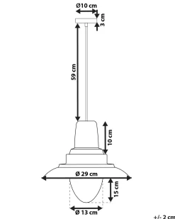Valaisimet<Beliani Riippuvalaisin Metalli Messinki Pinega