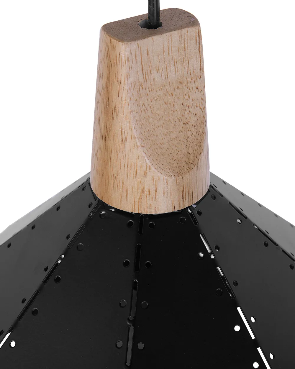 Discount Beliani Riippuvalaisin Metalli Musta Somme