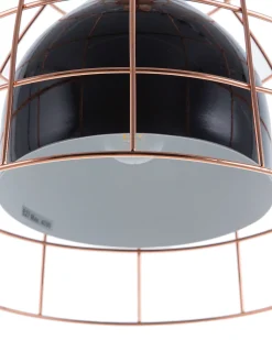 Sale Beliani Riippuvalaisin Metalli Musta/Kupari Tresa