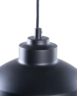 Valaisimet<Beliani Riippuvalaisin Metalli Musta/Kupari Monte