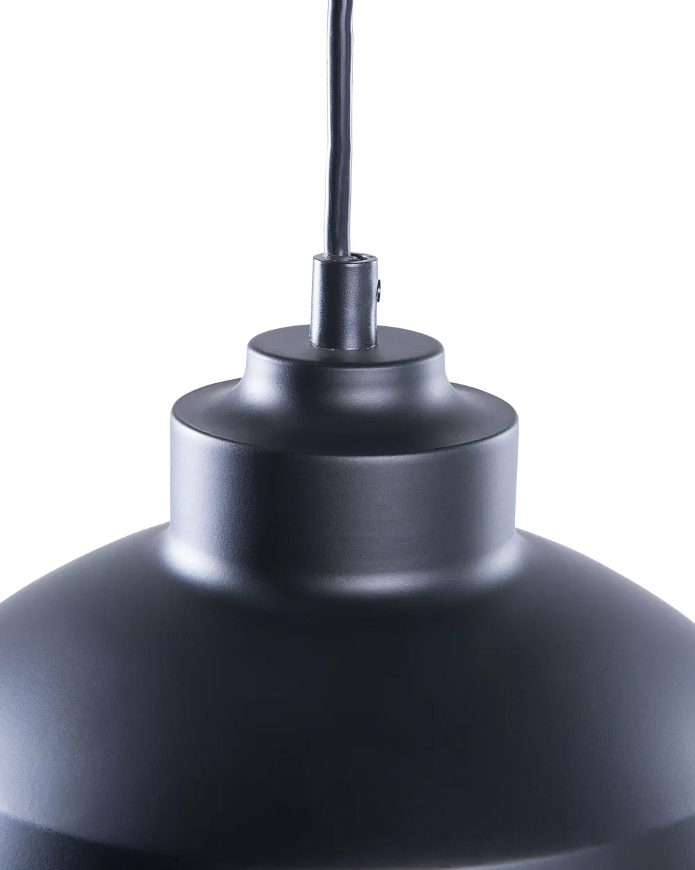 Valaisimet<Beliani Riippuvalaisin Metalli Musta/Kupari Monte