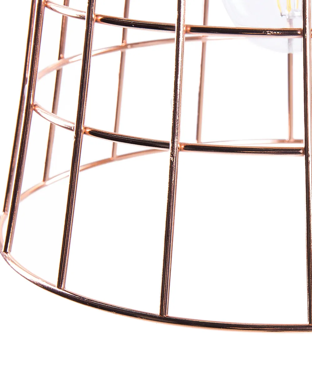 Valaisimet<Beliani Riippuvalaisin Metalli Musta/Kupari Monte