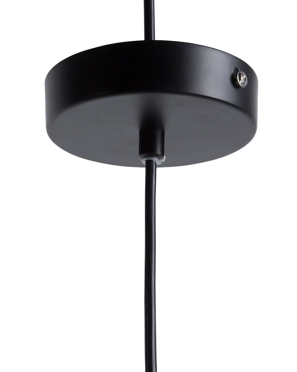 Valaisimet<Beliani Riippuvalaisin Metalli Musta Conca