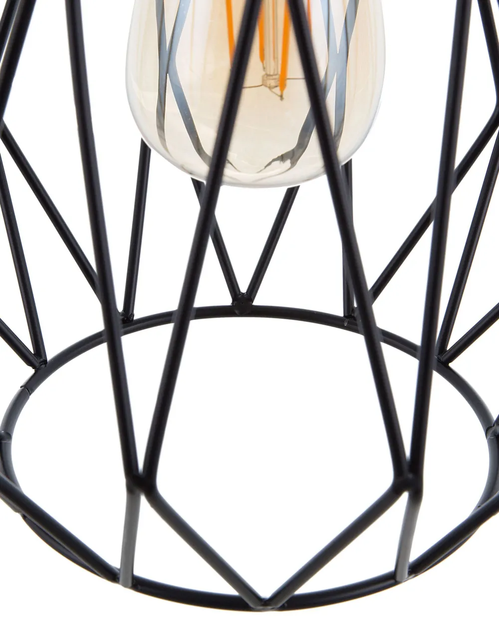 Valaisimet<Beliani Riippuvalaisin Metalli Musta Magra