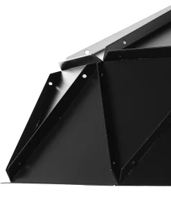 Valaisimet<Beliani Riippuvalaisin Metalli Musta Senia