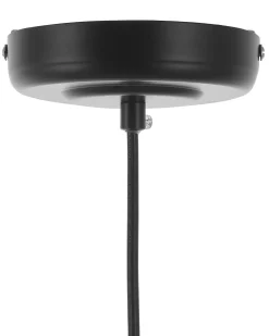 Valaisimet<Beliani Riippuvalaisin Metalli Musta Senia