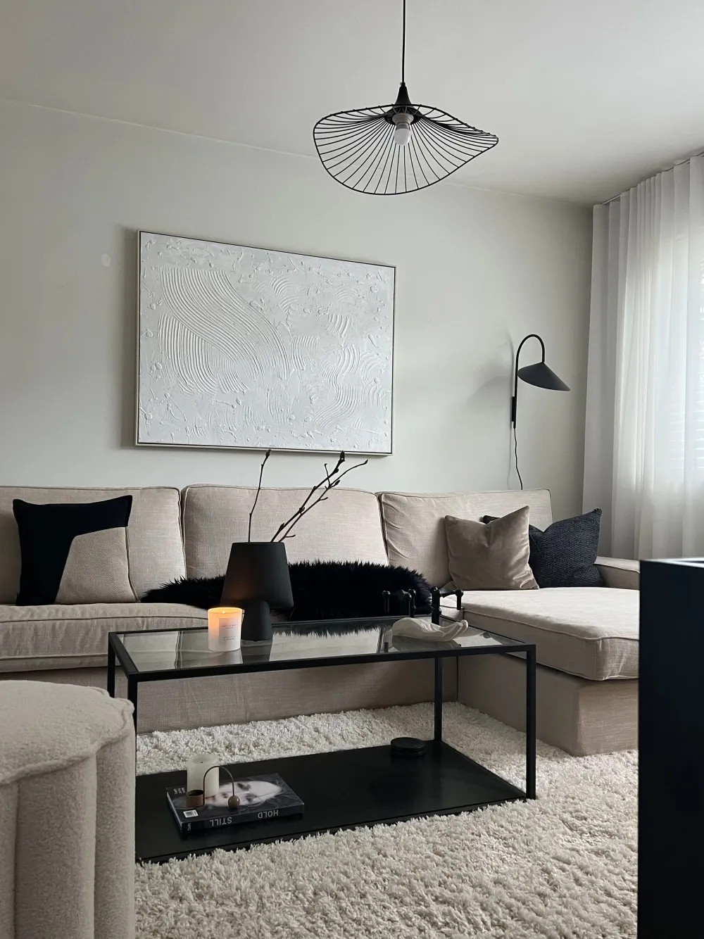 Valaisimet<Beliani Riippuvalaisin Metalli Musta Mazaro