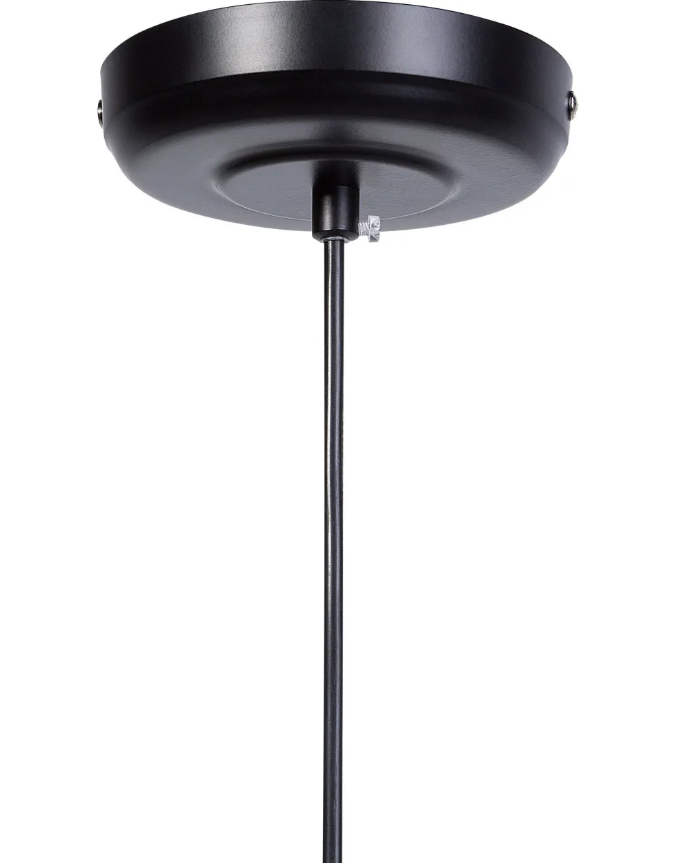 Valaisimet<Beliani Riippuvalaisin Metalli Musta Mazaro