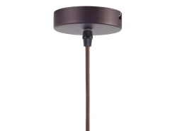 Valaisimet<Beliani Riippuvalaisin Metalli Ruskea Lerma