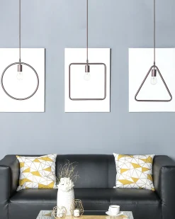 Flash Sale Beliani Riippuvalaisin Metalli Tummanruskea Juruena