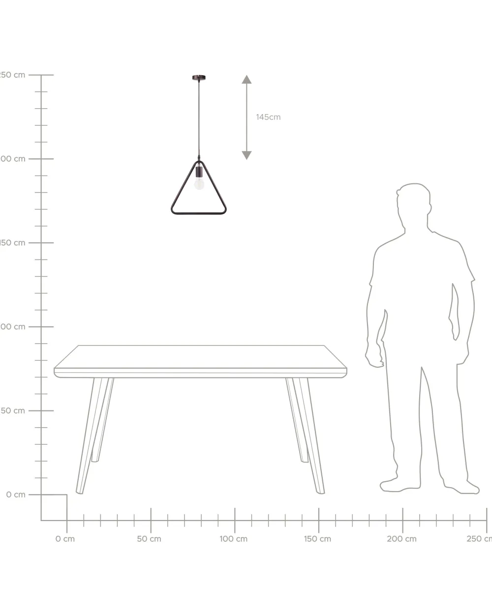 Flash Sale Beliani Riippuvalaisin Metalli Tummanruskea Juruena