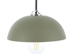 Valaisimet<Beliani Riippuvalaisin Metalli Tummanvihrea Esera